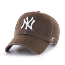 Boné '47 New York Yankees Clean Up MLB marrom ajustável