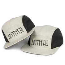 Boné 5 Five Panel Bege Aba Reta Style Masculino Boné 5 Five Panel Bege Aba Reta Style Masculino