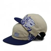 Boné 5 Panel Strapback Ajustável Junto e Misturado Estilo Urbano Top BPA27