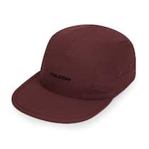 Boné 5 Panel Volcom Stoke Stone Vinho Boné 5 Panel Volcom Stoke Stone Vinho