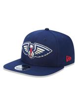 Bone 9fifty aba reta aberto original fit new orleans pelicans nba aba reta snapback marinho new era