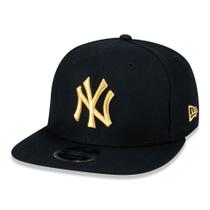 Bone 9fifty original fit aba reta ajustavel mlb new york yankees aba reta snapback preto new era