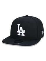 BONE 9FIFTY ORIGINAL FIT MLB LOS ANGELES DODGERS ABA RETA SNAPBACK PRETO New Era