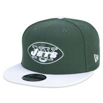 BONE 9FIFTY ORIGINAL FIT NFL NEW YORK JETS ABA RETA SNAPBACK VERDE New Era