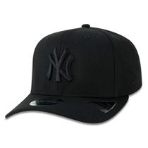 BONE 9FIFTY STRETCH SNAP SNAPBACK ABA CURVA MLB NEW YORK YANKEES ABA RETA SNAPBACK PRETO New Era