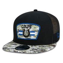 BONE 9FIFTY TRUCKER INDIANAPOLIS COLTS SALUTE TO SERVICE NFL SNAPBACK ABA RETA PRETO ABA RETA SNAPBACK PRETO New Era