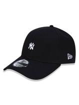 Bone 9forty aba curva ajustavel mlb new york yankees aba curva snapback preto new era