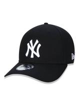 Bone 9forty aba curva ajustavel mlb new york yankees aba curva snapback preto new era