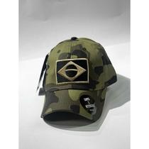Boné aba curva Brasil camuflado Boné masculino boné camuflado boné Brasil boné exército boné unissex