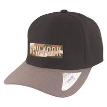 Boné Aba Curva Classic Hats New York Preto