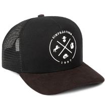 Boné Aba Curva Country Simprão Telinha Respirável Masculino Boné Aba Curva Country Simprão Telinha Respirável Masculino
