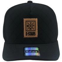 Boné Aba Curva E Stars Trucker Bordado Snapback Masculino Boné Aba Curva E Stars Trucker Bordado Snapback Masculino