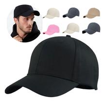 Boné Aba Curva Liso Básico Ajuste Unissex Masculino Baseball