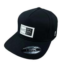 Boné Aba Curva New York Ny Modelo Trucker Americano Original Premium Algodão Nyc Fitão Fundo Estiloso Básico