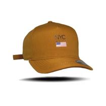 Boné Aba Curva Nyc Hype Fitão Strapback New York City