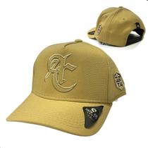 Boné Aba Curva Orlando Anth Co Original Ajustável Cáqui Estiloso casual unissex Tam unico Boné Aba Curva Orlando Anth Co Original Ajustável Cáqui Estiloso casual unissex Tam unico