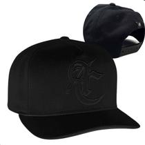 Boné Aba Curva Orlando Anth Co Original Ajustável preto Estiloso casual unissex Tam unico