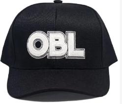Boné Aba Curva Preto - OBL
