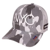 Boné Aba Curva Snapback Trucker Classic Hats Camuflado NYC