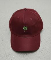 Boné Aba Curva Trevo Masculino Feminino Dadhat Ajustável