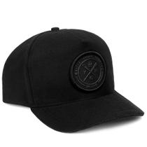 Boné Aba Curva Trucker Fechado All Black Young Original Boné Aba Curva Trucker Fechado All Black Young Original
