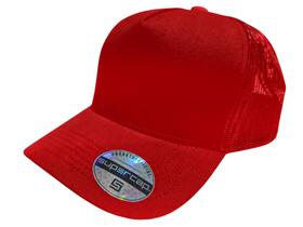 Boné Aba Curva Trucker Frente Americana Sarja Supercap 26426