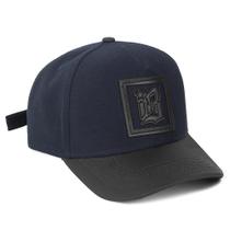 Boné Aba Curva Trucker Strapback Streetwear Masculino Detalhes Em Couro Boné Aba Curva Trucker Strapback Streetwear Masculino Detalhes Em Couro