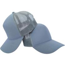 Boné Aba Curva Trucker Telinha Telado Snapback Boné Aba Curva Trucker Telinha Telado Snapback