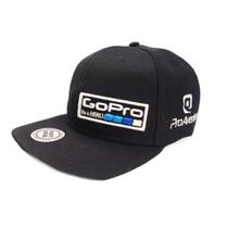Boné Aba Plana Preto Personalizado GoPro