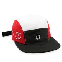 Boné Aba Reta Five Panel Preto Premium Snapback