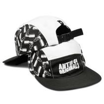 Boné Aba Reta Five Panel Skatista Snapback Fitão