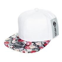 Boné Aba Reta Floral Snapback Importado Várias Cores