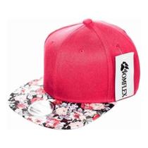 Boné Aba Reta Floral Snapback Importado Várias Cores Boné Aba Reta Floral Snapback Importado Várias Cores