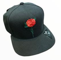 Boné aba reta Rose Boné aba reta Rose