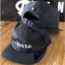 Boné Aba Reta Strapback Five Panel Thug Life Original