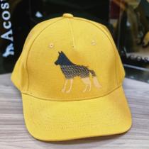 Boné Acostamento bordado Lobo Malaga Boné Acostamento bordado Lobo Malaga