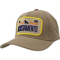 Boné Acostamento Patch Silk Bordado Omega Bege