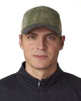 Boné Adams Distressed Ollie Camuflado Bege com Tela Traseira Boné Adams Distressed Ollie Camuflado Bege com Tela Traseira