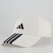 Boné Adidas 3 Listras Branco
