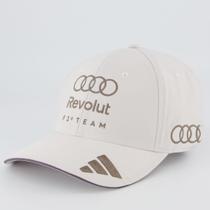 Boné Adidas Audi F1 Team BB Cinza Claro