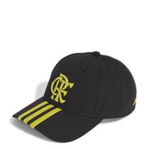 Boné Adidas Flamengo 2024 Cor: Preto E Amarelo