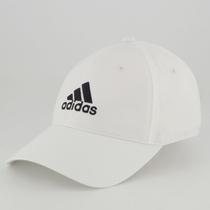 Boné Adidas Sportswear Logo Feminino Branco e Preto