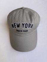 Boné Adulto Cinza New York 100% Algodão Newhattan Boné Adulto Cinza New York 100% Algodão Newhattan