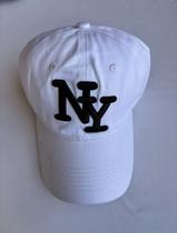 Boné Adulto NY Branco 100% Algodão BJB
