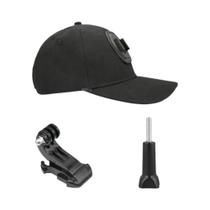 Boné Ajustável para Câmeras de Ação GoPro, Insta360, Eken, SJCAM e DJI Osmo