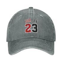 Boné Ajustável Unissex Estrela Do Basquete Goat Boné Trucker Jordan 23 Com Fecho De Fivela,