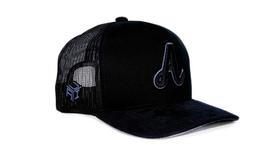 Boné Alpha Use A Ideia modelo Trucker com Telinha. Preto, Tamanho único