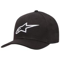 Bone Alpinestars Ageless Curve Ag Preto Branco -