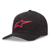 Boné alpinestars ageless preto/vermelho