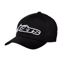 Bone Alpinestars Blaze Flexfit Ag Preto Branco Bone Alpinestars Blaze Flexfit Ag Preto Branco
